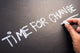 Time for Change Wall Decal