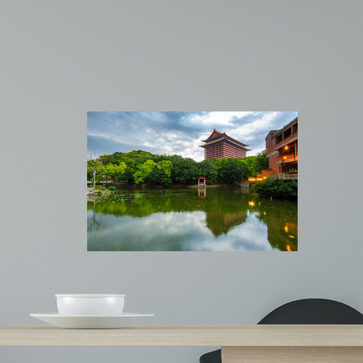 Grand Hotel Famous Landmark Wall Decal