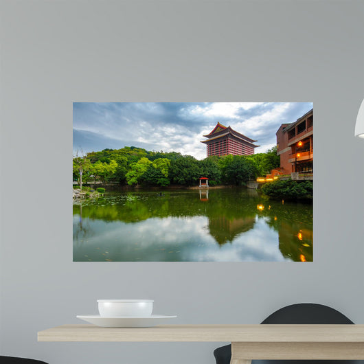 Grand Hotel Famous Landmark Wall Decal