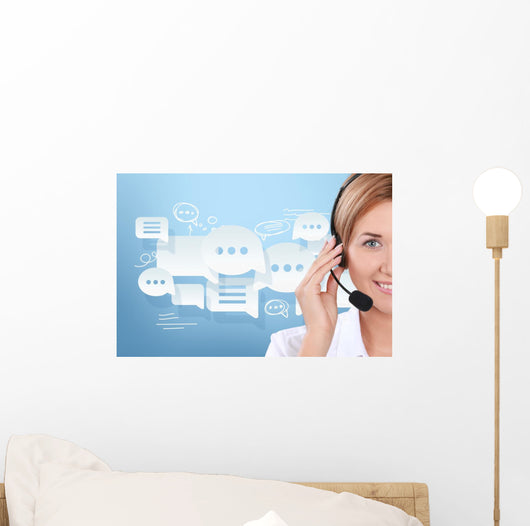 Call Center Perfect Customer Wall Decal