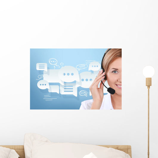 Call Center Perfect Customer Wall Decal
