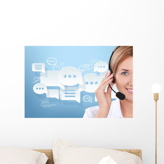 Call Center Perfect Customer Wall Decal