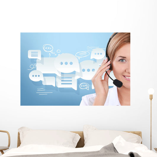 Call Center Perfect Customer Wall Decal