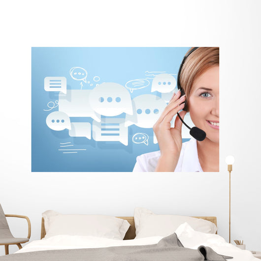 Call Center Perfect Customer Wall Decal
