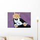 Cat Wearing Tuxedo Wall Decal