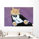 Cat Wearing Tuxedo Wall Decal