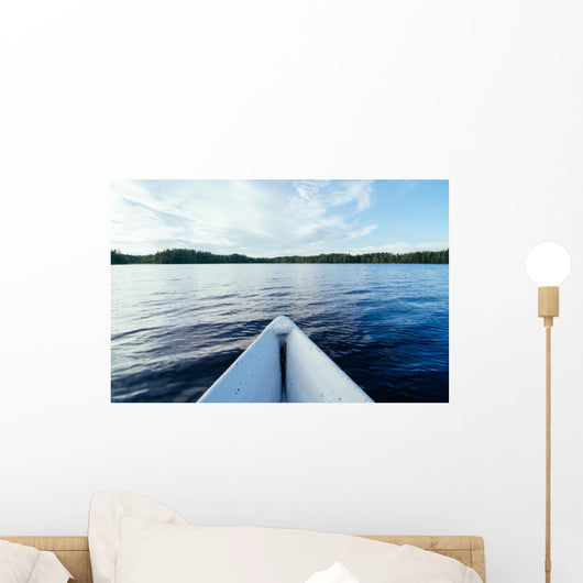 Rowing Boat Lake Wall Decal