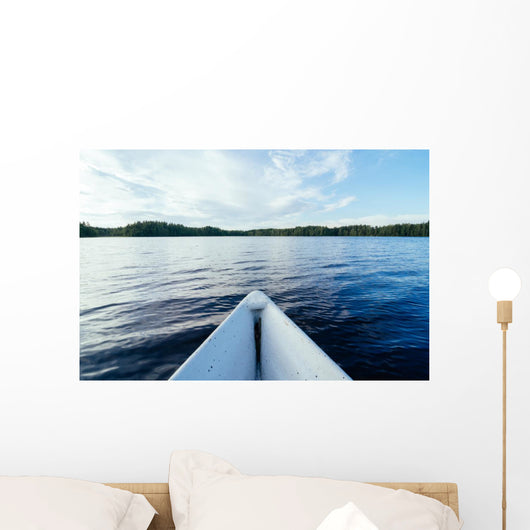 Rowing Boat Lake Wall Decal