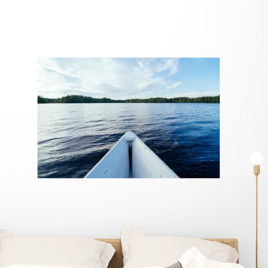 Rowing Boat Lake Wall Decal