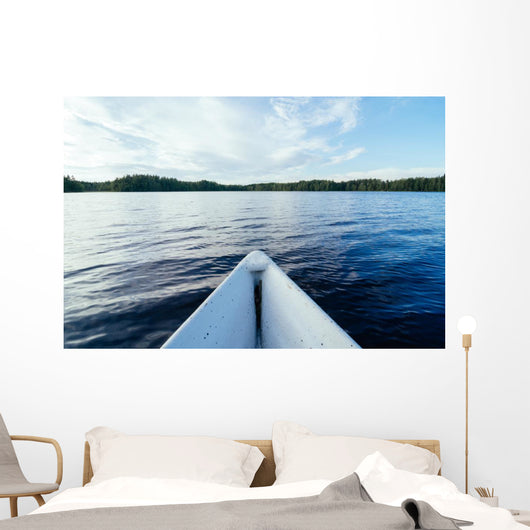 Rowing Boat Lake Wall Decal