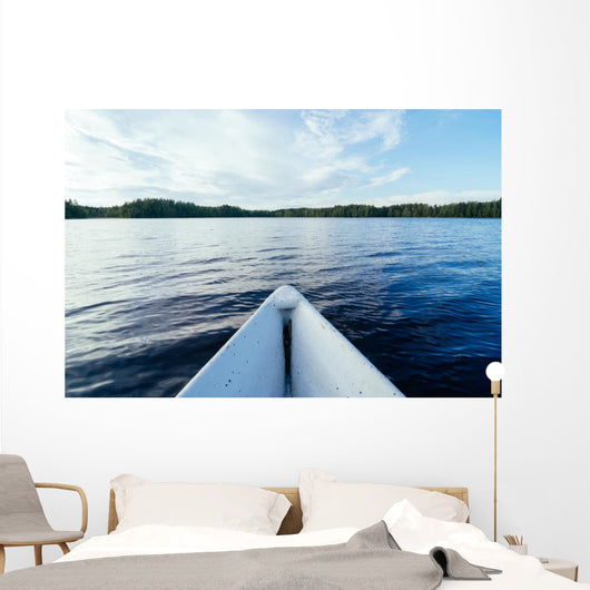 Rowing Boat Lake Wall Decal