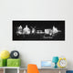 Silhouette Chalk Amsterdam Wall Decal