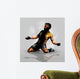 Soccer Player Scoring Goal Wall Decal
