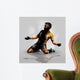 Soccer Player Scoring Goal Wall Decal