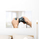 Video Game Joystick Male Wall Decal