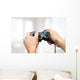 Video Game Joystick Male Wall Decal