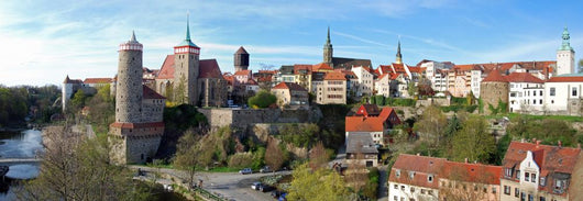 Bautzen-panorama Ii Wall Decal Panoramic Wall Decal