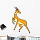 Outlined Antelope Vector Illustration Wall Decal