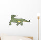 Outlined Varan Komodo Dragon Wall Decal