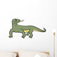 Outlined Varan Komodo Dragon Wall Decal