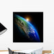 Earth Continents Wall Decal