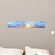 Tropical Sunrise Wall Decal Panoramic Wall Decal