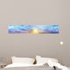 Tropical Sunrise Wall Decal Panoramic Wall Decal