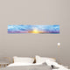 Tropical Sunrise Wall Decal Panoramic Wall Decal