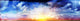 Sky Art Wall Decal Panoramic Wall Decal