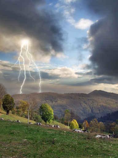 Beginning Storm Wall Decal