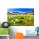 Landmannalaugar Amazing Flower Field Wall Decal