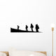 Hiking Mountain Wall Decal