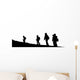 Hiking Mountain Wall Decal