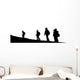 Hiking Mountain Wall Decal