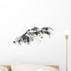 Snowy Mountains Wall Decal