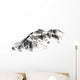 Snowy Mountains Wall Decal