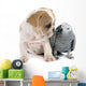Parrot and Puppy Wall Decal