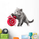 Alarmingly Adorable Kitten Wall Decal