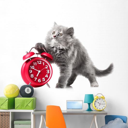 Alarmingly Adorable Kitten Wall Decal