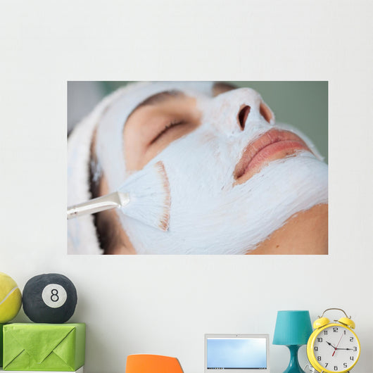 Aplicacion Mascarilla Facial Wall Decal