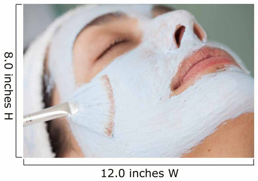 Aplicacion Mascarilla Facial Wall Decal