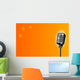 Microphone Stage Wall Decal