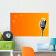 Microphone Stage Wall Decal