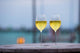 Two Glasses Tasty White Wall Decal