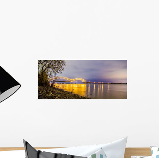 Hernando Soto Bridge Memphis Wall Decal