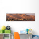 Blockhouse Desert Wall Decal Panoramic Wall Decal