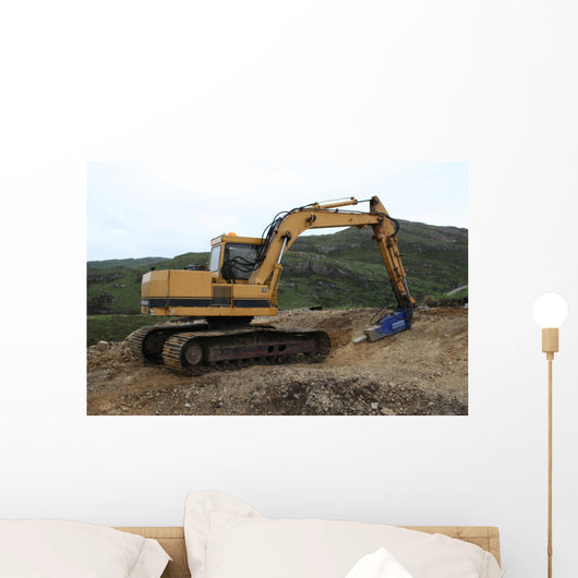 Construction Machinery Wall Decal