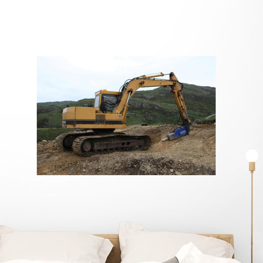 Construction Machinery Wall Decal
