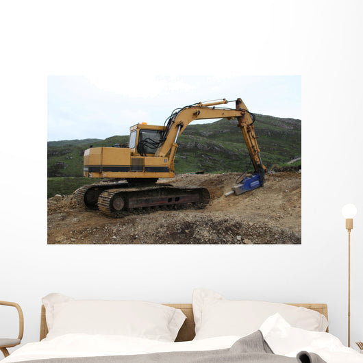 Construction Machinery Wall Decal