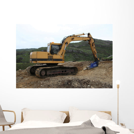 Construction Machinery Wall Decal